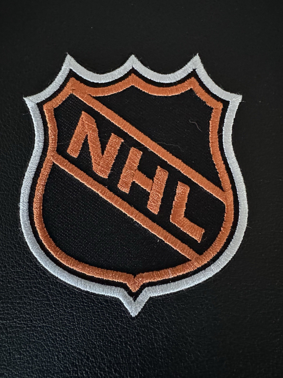 VINTAGE NHL RETRO NATIONAL HOCKEY LEAGUE LOGO EMBROIDERED PATCH NEW-OLD STOCK