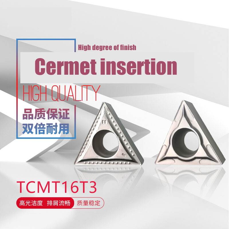 10pcs TCMT 16T304 TCMT16T308 TCMT 32.51 32.52 Cermet blade machined steel finish