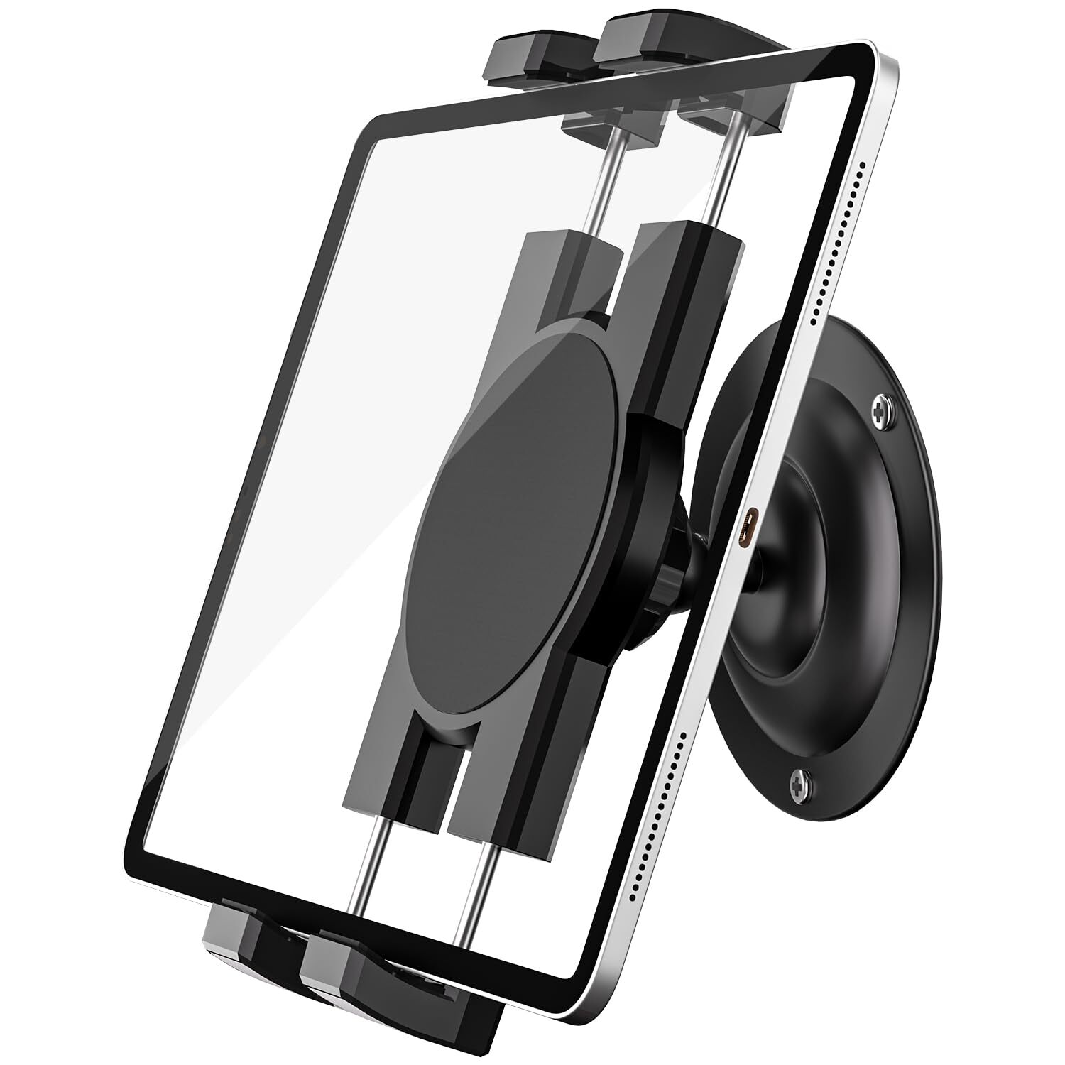 360° Rotation Wall Mount Tablet Holder for Home Kitchen Office Bedroom Gym