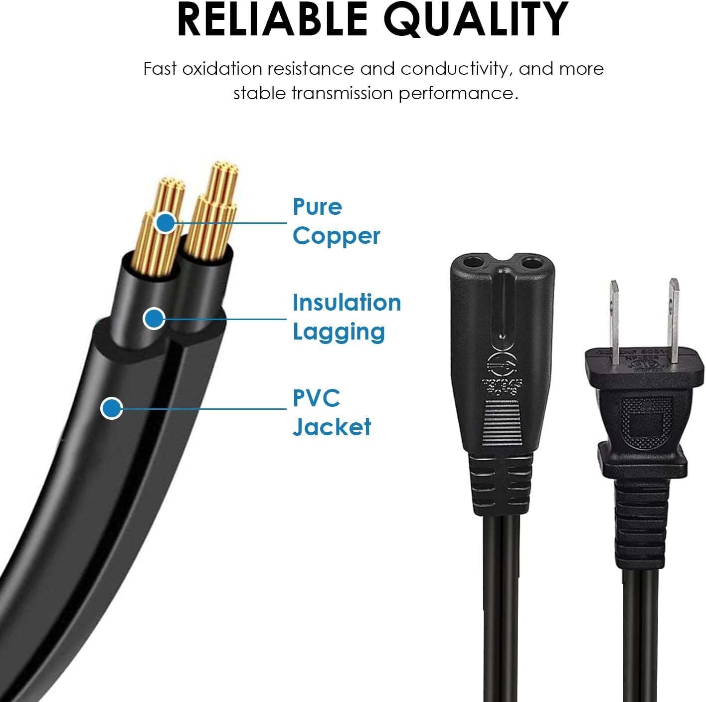 Lift Chair SP2-B AC Power Cord power recliner Cable From Transformer to the Wall