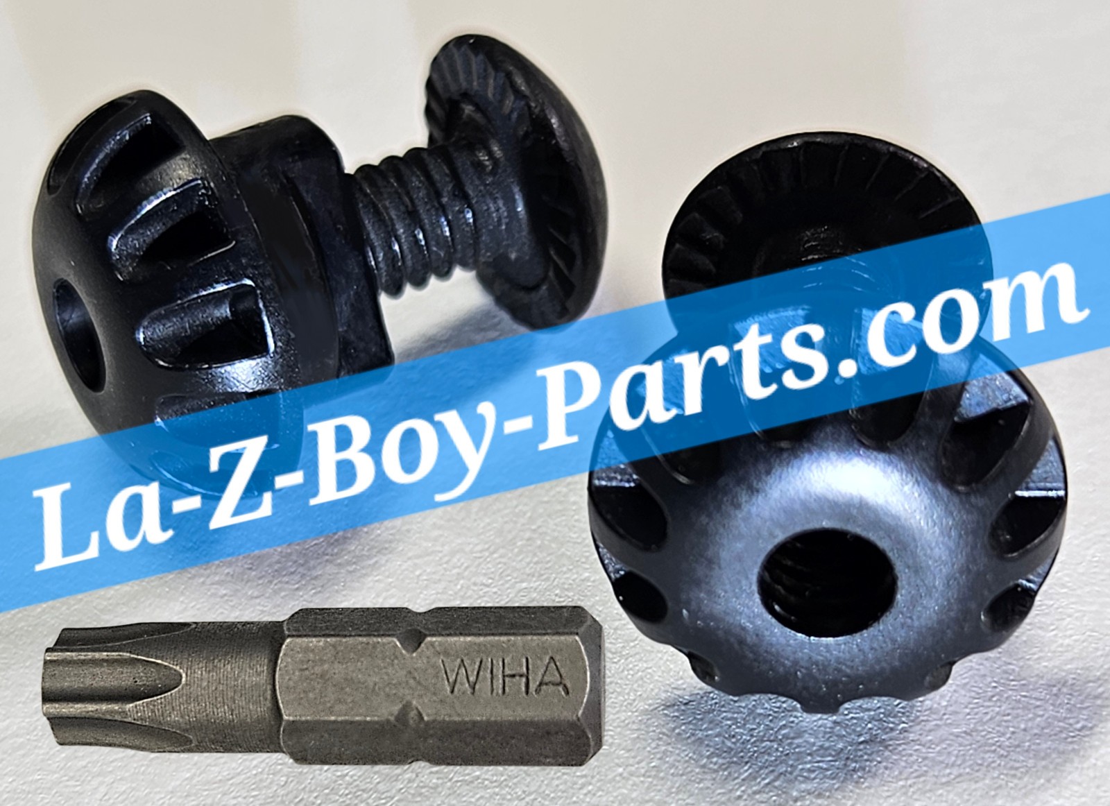La-Z-Boy Recliner Foot Rest Screw Bolts Plastic Grommet Set OEM LAZY BOY PARTS