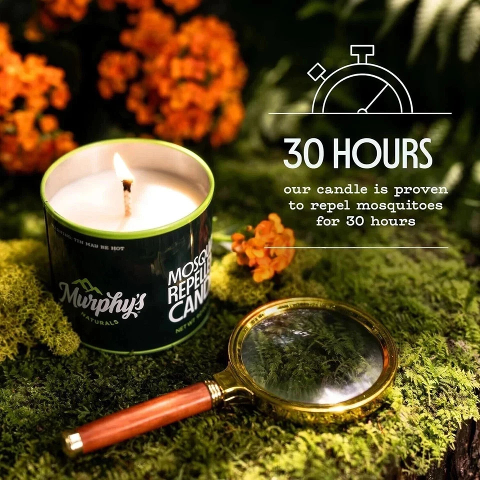 Murphy'S Naturals Mosquito Bug Repellent Candles for Outdoor Patio, Citronella &