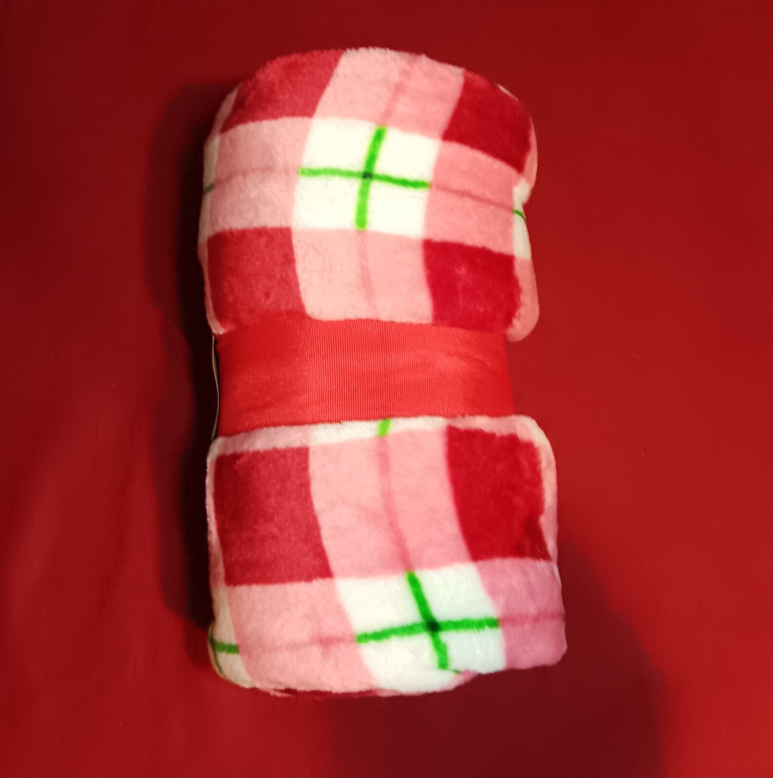 Holiday Time Plaid Super Soft Plush Throw 50" x 60"