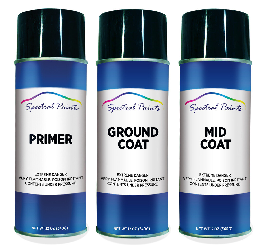 For BMW A96 Mineral White Pearl Spray Paint & Primer Compatible