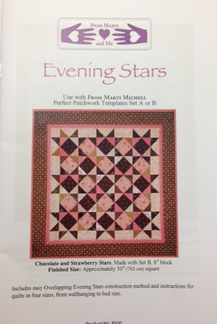Evening Stars Quilt Pattern by Marti Michell