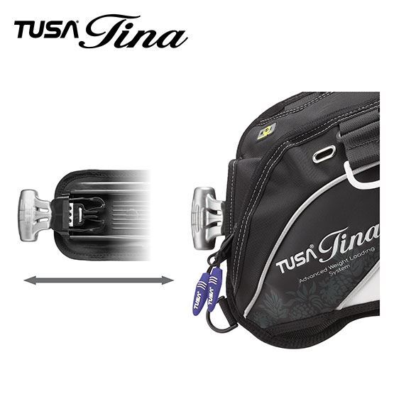 Tusa Tina Female BC With AWLS III - Black, Large - BCD Jacket - BC-0403B-BK-L
