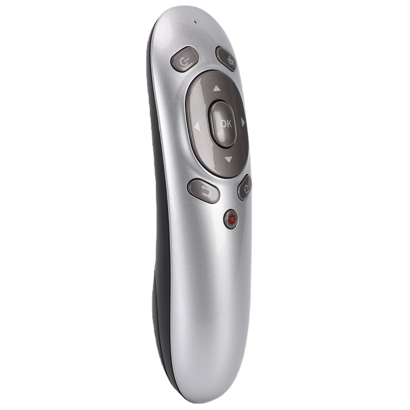 Wireless Presentation Clicker Multifunctional 2.4G USB Ergonomic Design Rem DPTR