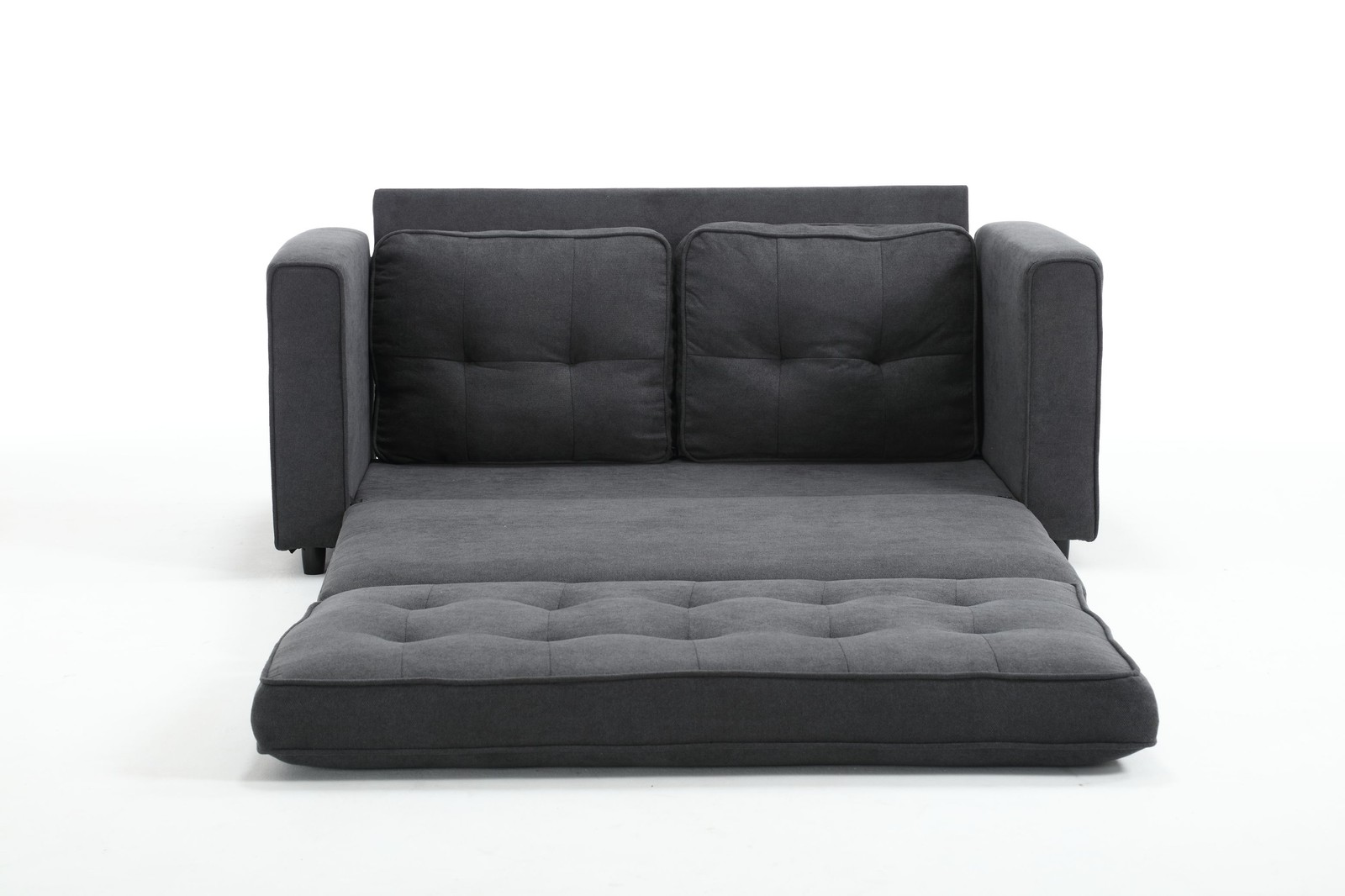 3 Fold Sofa,Convertible Futon Couch sleeper sofabed,Space saving loveseat,Pull O