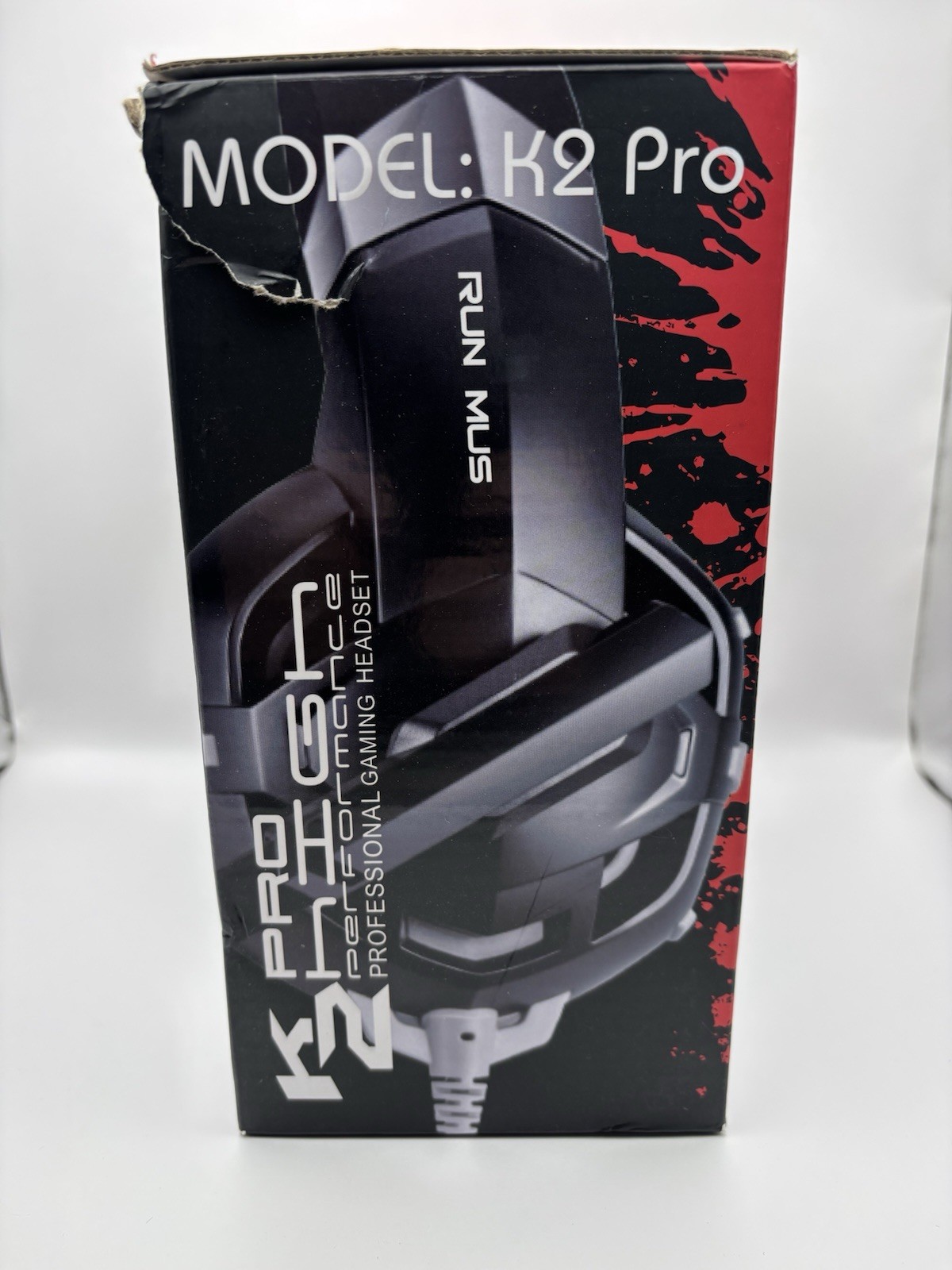 K2 Pro Run Mus High Performance Professional Gaming Headset - New