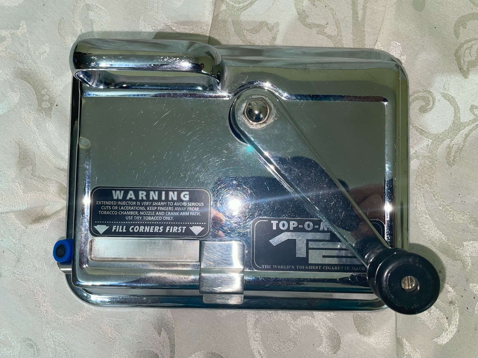 Top-O-Matic Cigarette Machine T2 Rolling Machine Working