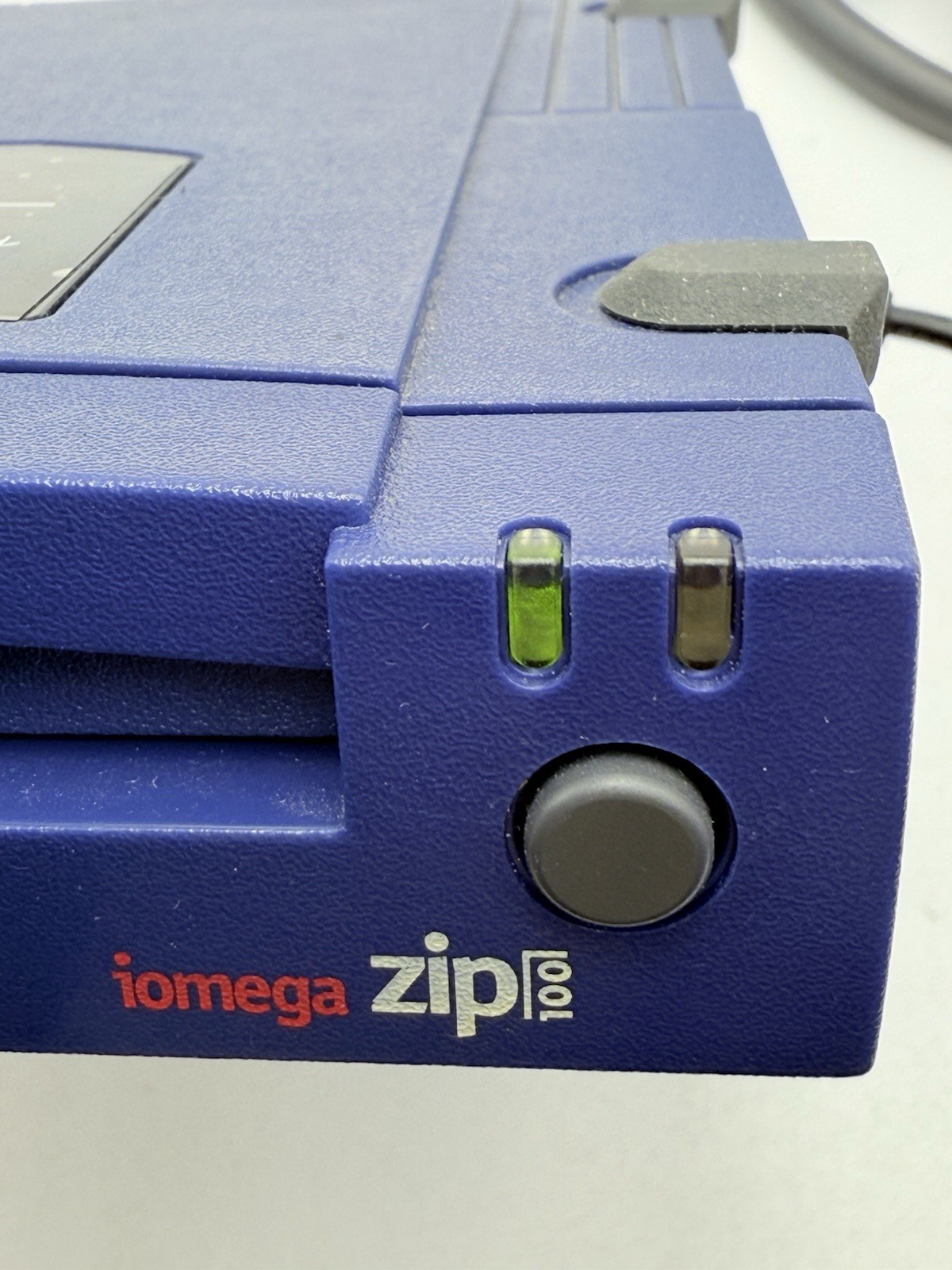 Iomega - 100MB External PC Zip Drive - Blue No Ac Adapter