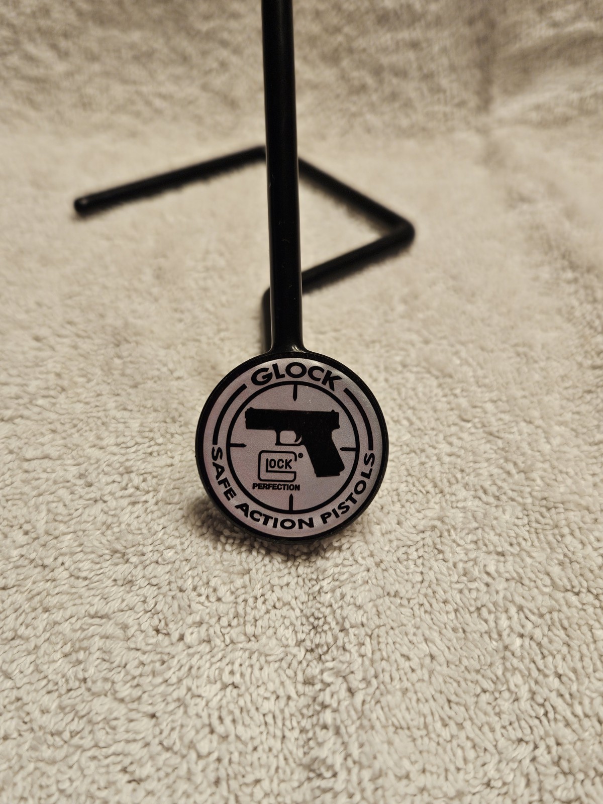 GLOCK Perfection Logo Pistol Stand