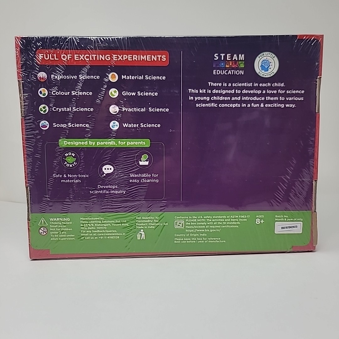 *NEW* Einstein Box Ultimate Science Kit/ 120 Unique Experiments
