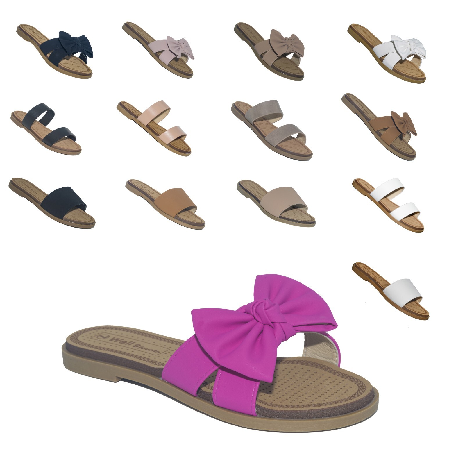 NEW Womens Comfort Foam Insole Casual Thong Flat Open Toe Sandals Slipper Shoes