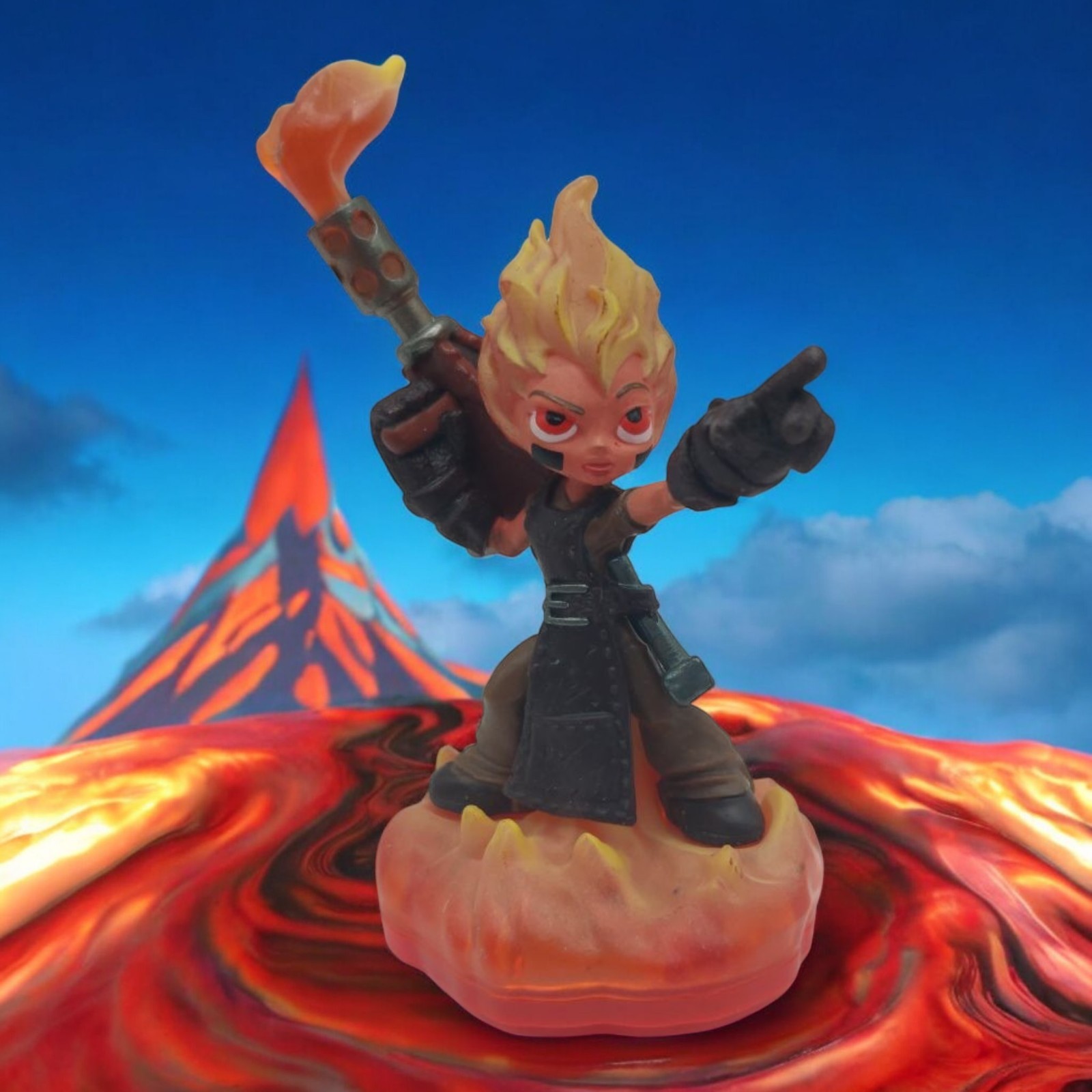 Skylanders Trap Tram Character Figure TORCH (Red Base) Toys To Life Loose