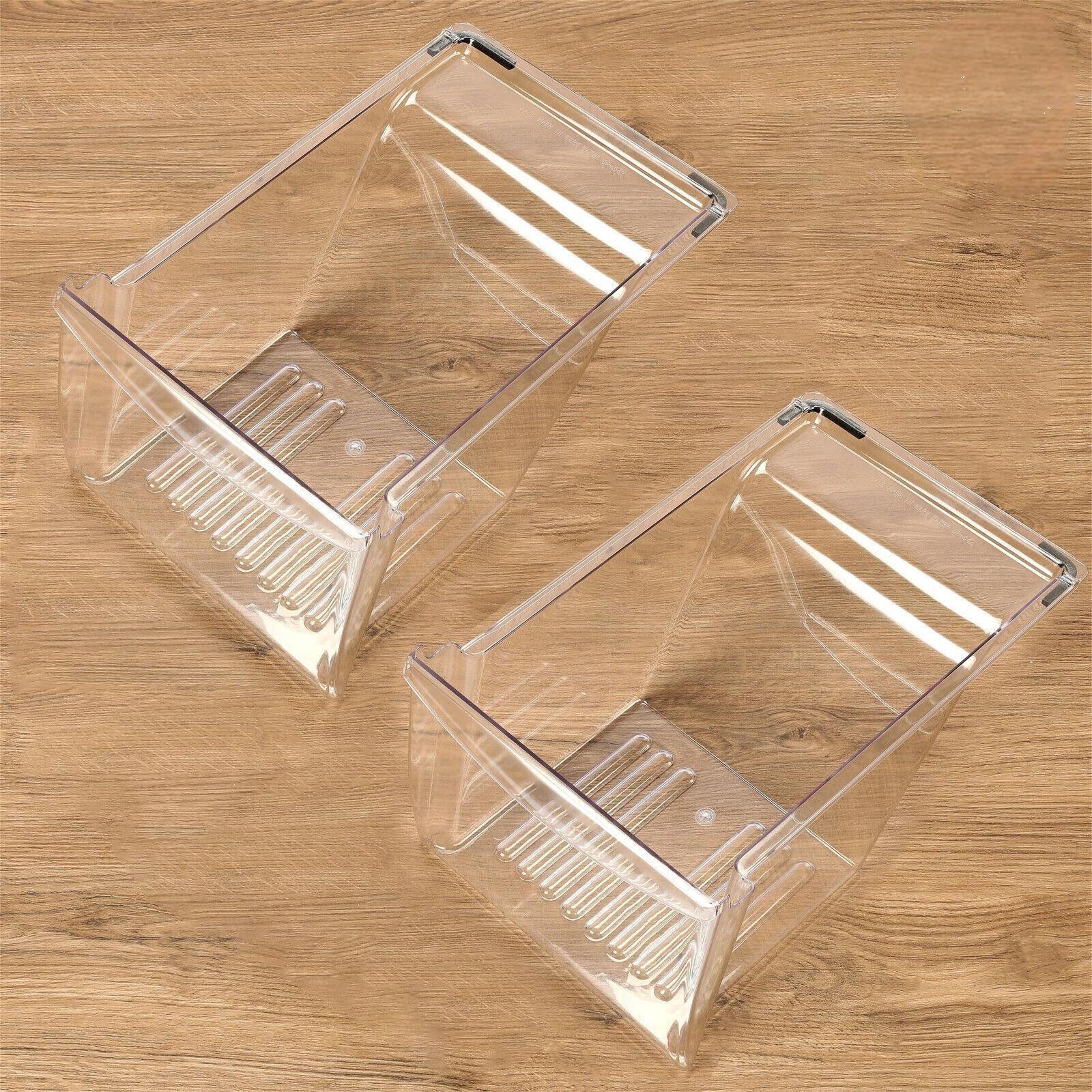 Crisper Drawer Pan Compatible with Frigidaire Refrigerator 240337103 ( 2 Pack )