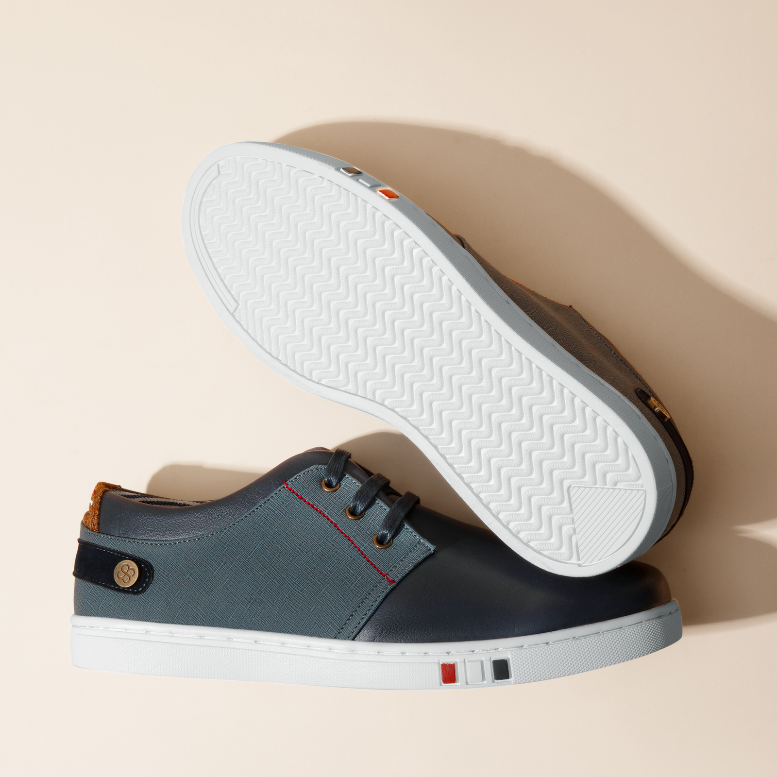 Men's Fashion Sneakers Casual Shoes Soft PU Upper Lightweight Shoes Size  8-13