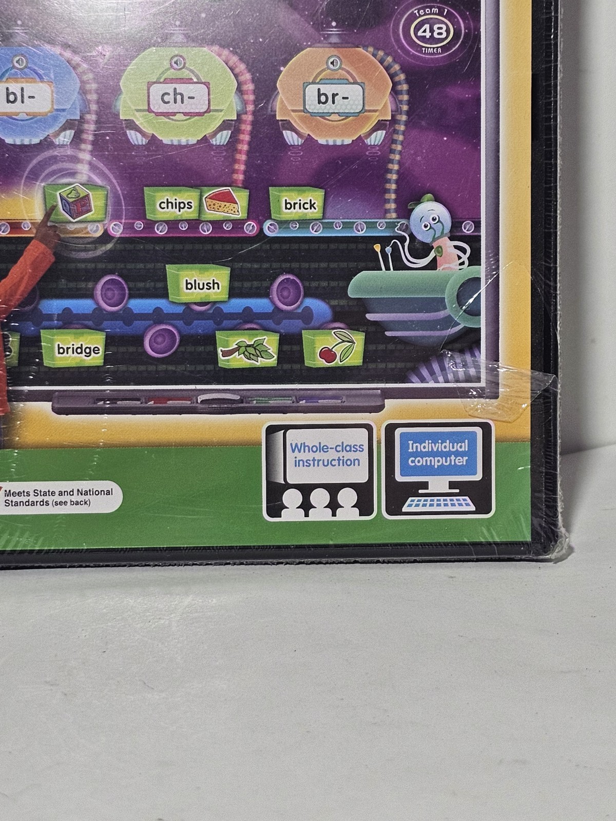 Lakeshore Educational Game Lot PC/Mac CD Rom Grades 1-2 Blends & Diagraphs New