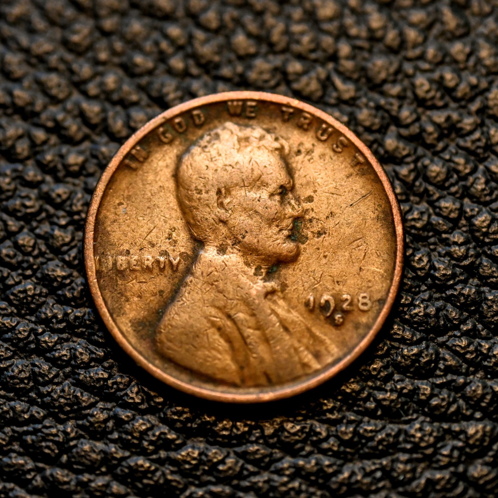 1928-S Lincoln Wheat Cent ~ VERY GOOD (VG) Condition ~ COMBINED SHIPPING!