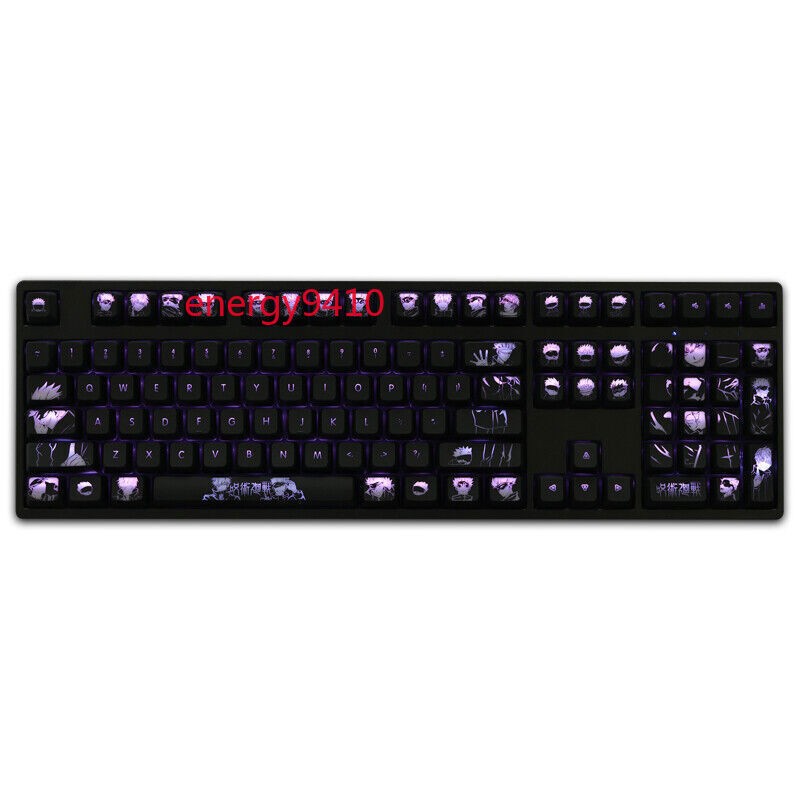 Gojo Satoru Jujutsu Kaisen Anime RGB Translucent Keycap for OEM Height Mechanica