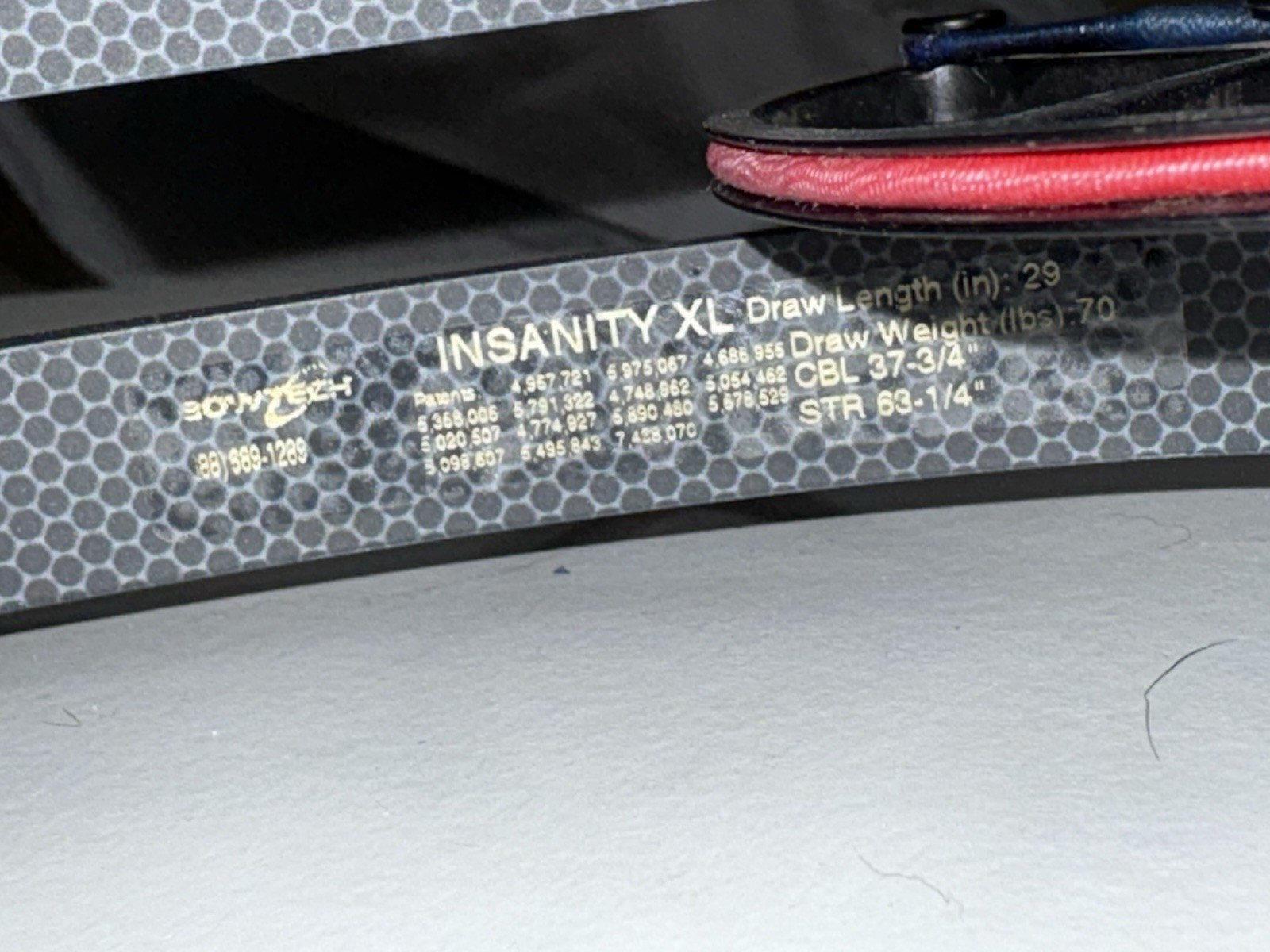 Bowtech Insanity CPXL RH Compound Bow 70lb 35” Camo