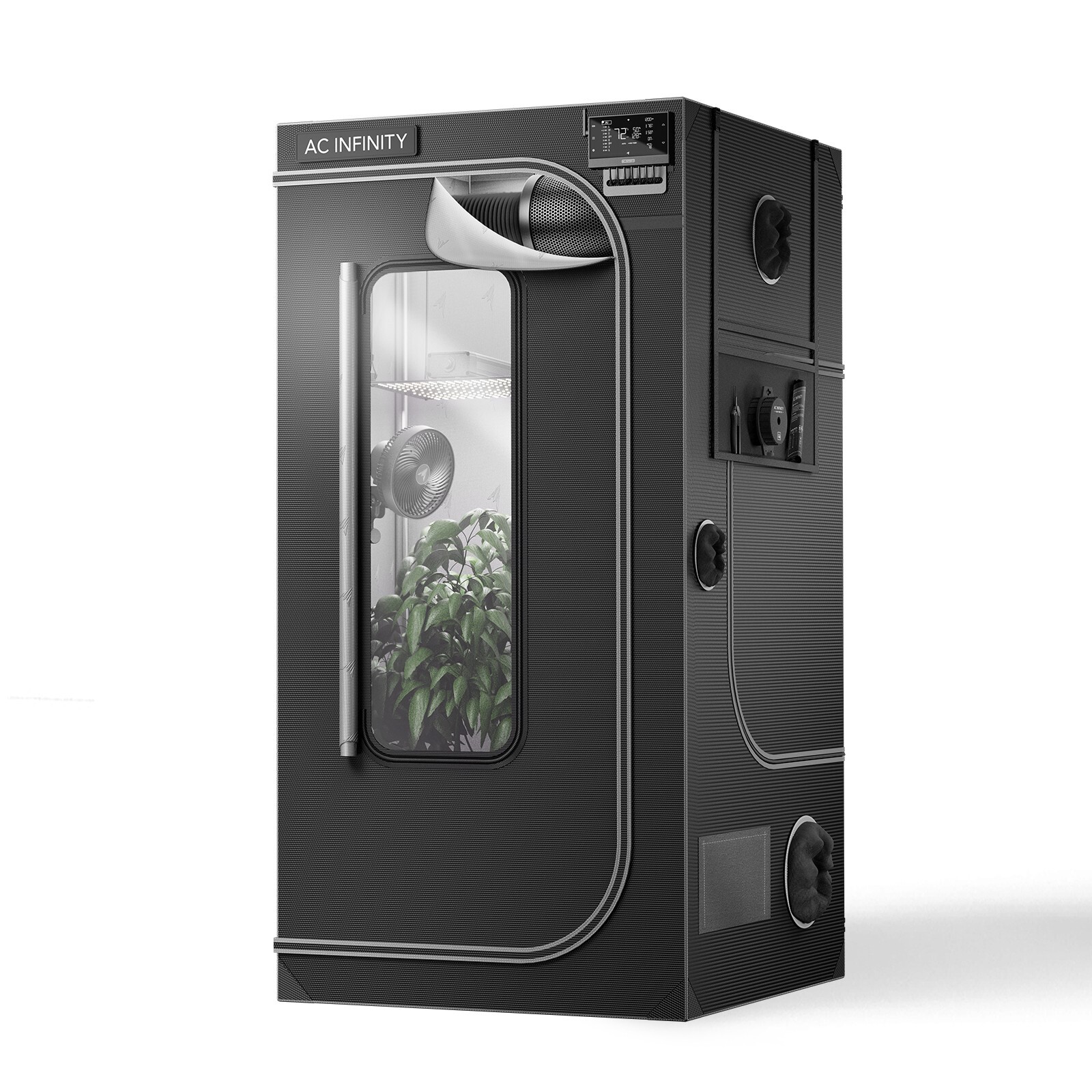 CLOUDLAB 733, Advance Grow Tent Hydroponics Indoor Plant Box 36” x 36” x 72”
