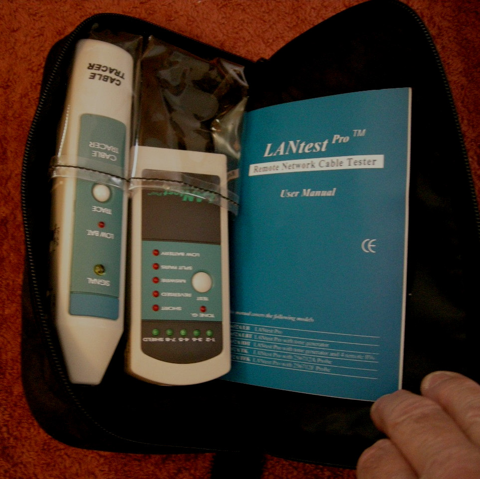 LANtest Pro - Remote Network Cable Tester and Cable Tracer