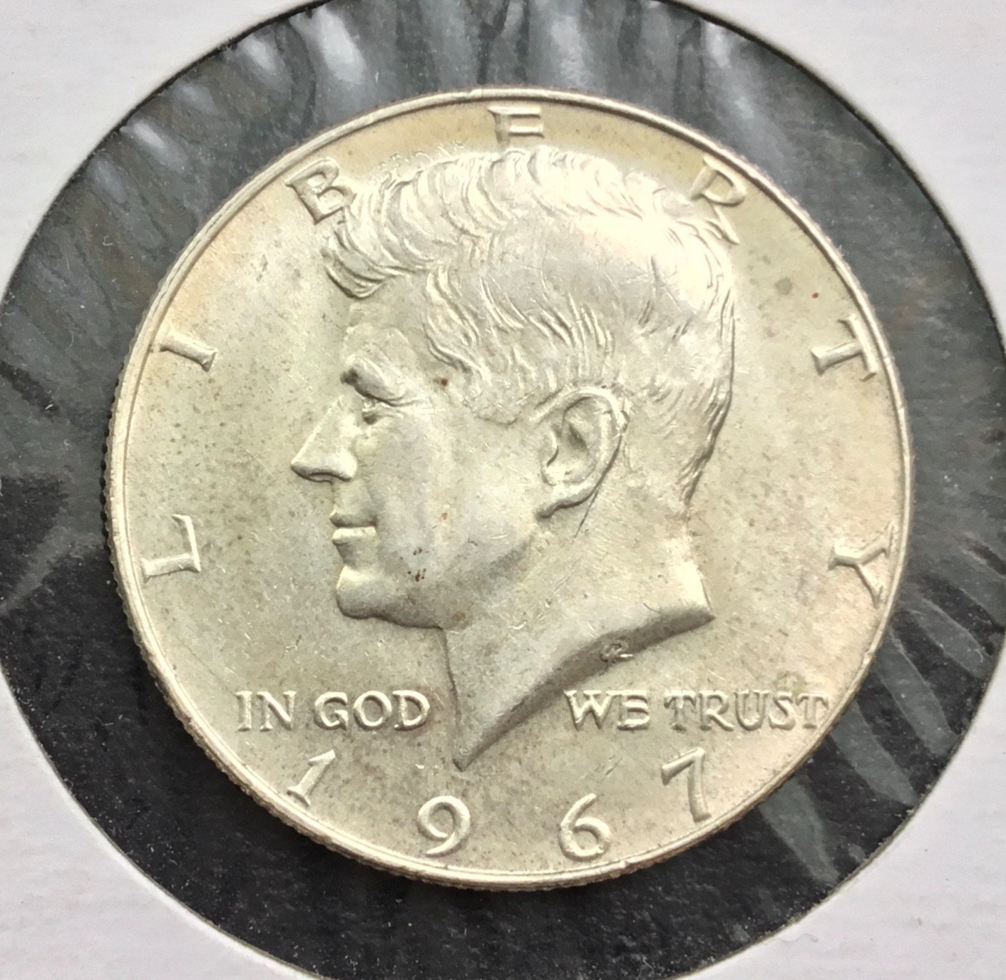 1967  50c Kennedy SILVER Half Dollar