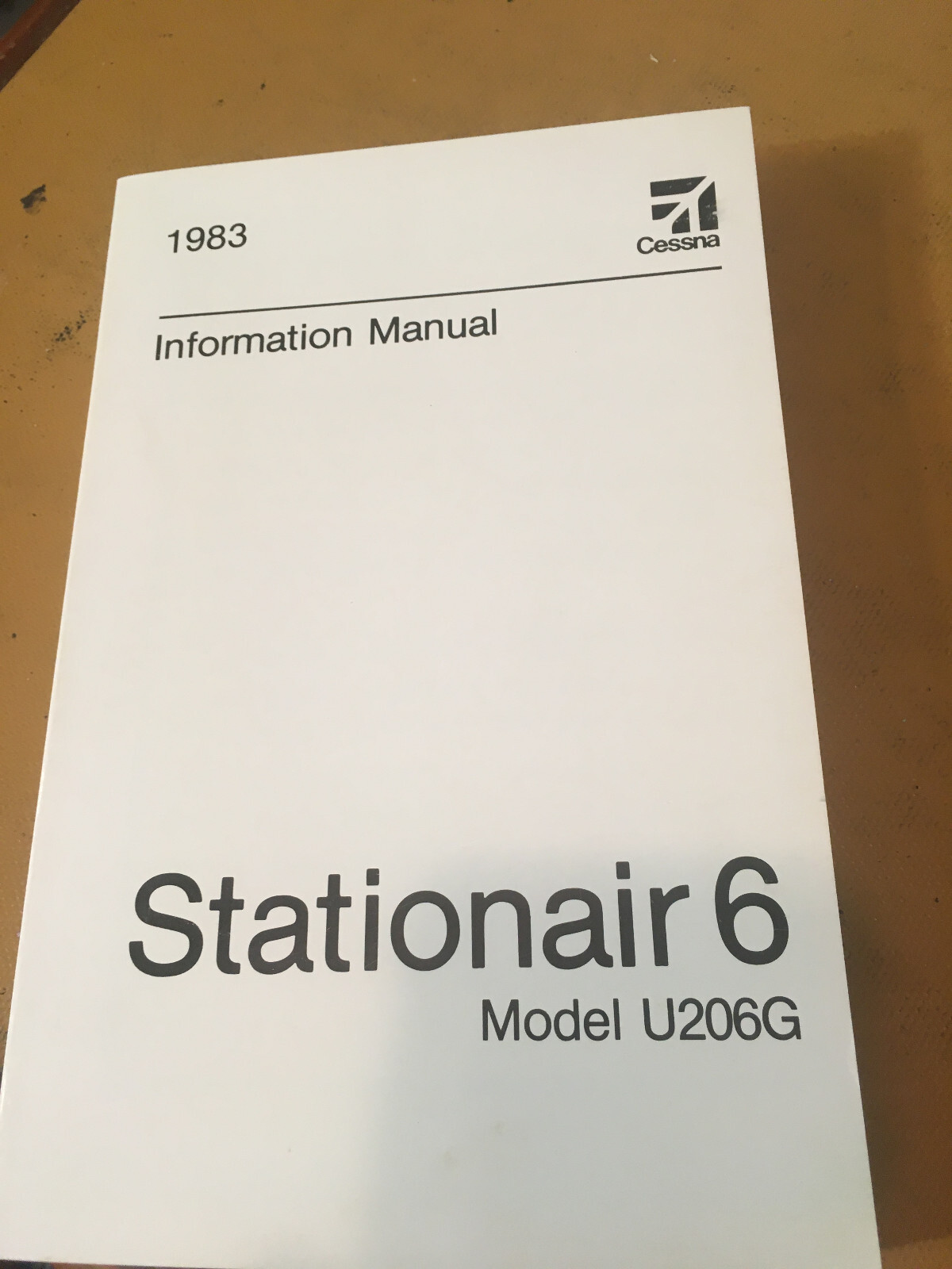 1983 Cessna U206G Stationair 6 Pilot's Information Manual