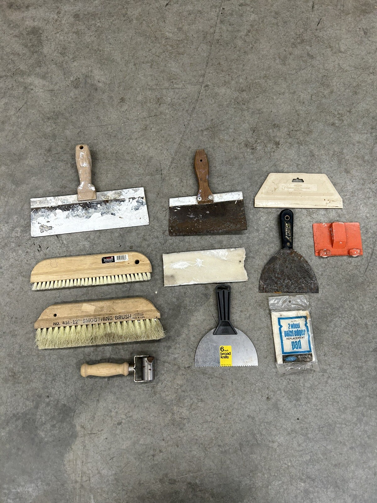 Lot Of Sheet Rock Drywall Tools Warner Red Devil Goldblatt American￼