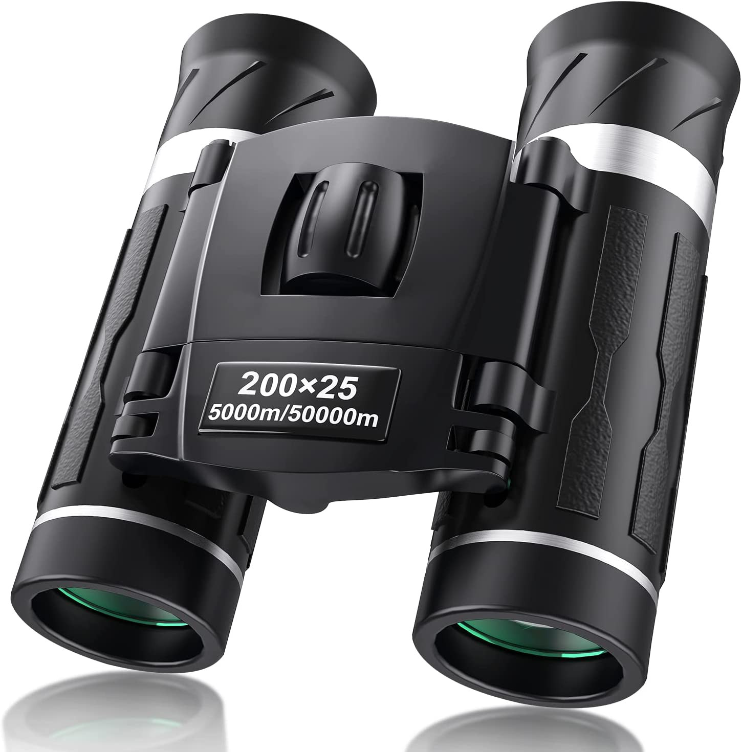 Compact Binoculars for Adults & Kids - High Powered, Waterproof Small Binoculars