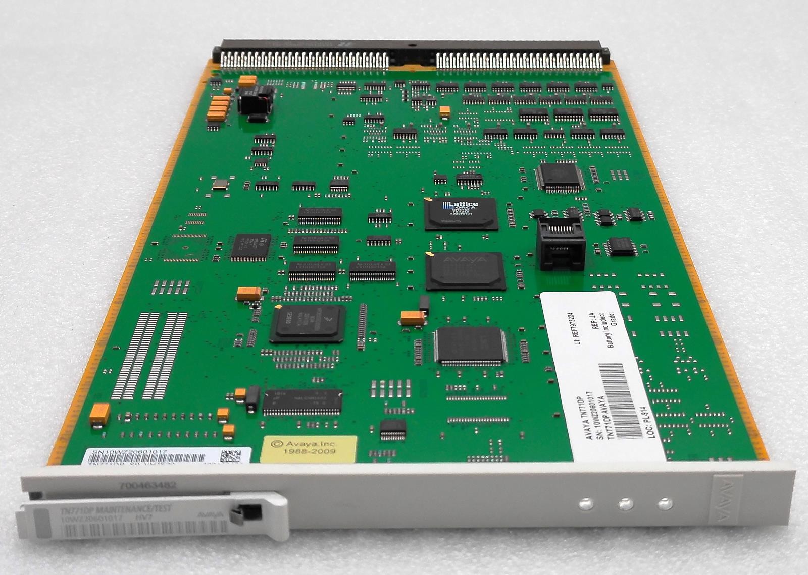 AVAYA TN711DP HV7 700463482 MAINTENANCE/TEST INTERFACE BOARD