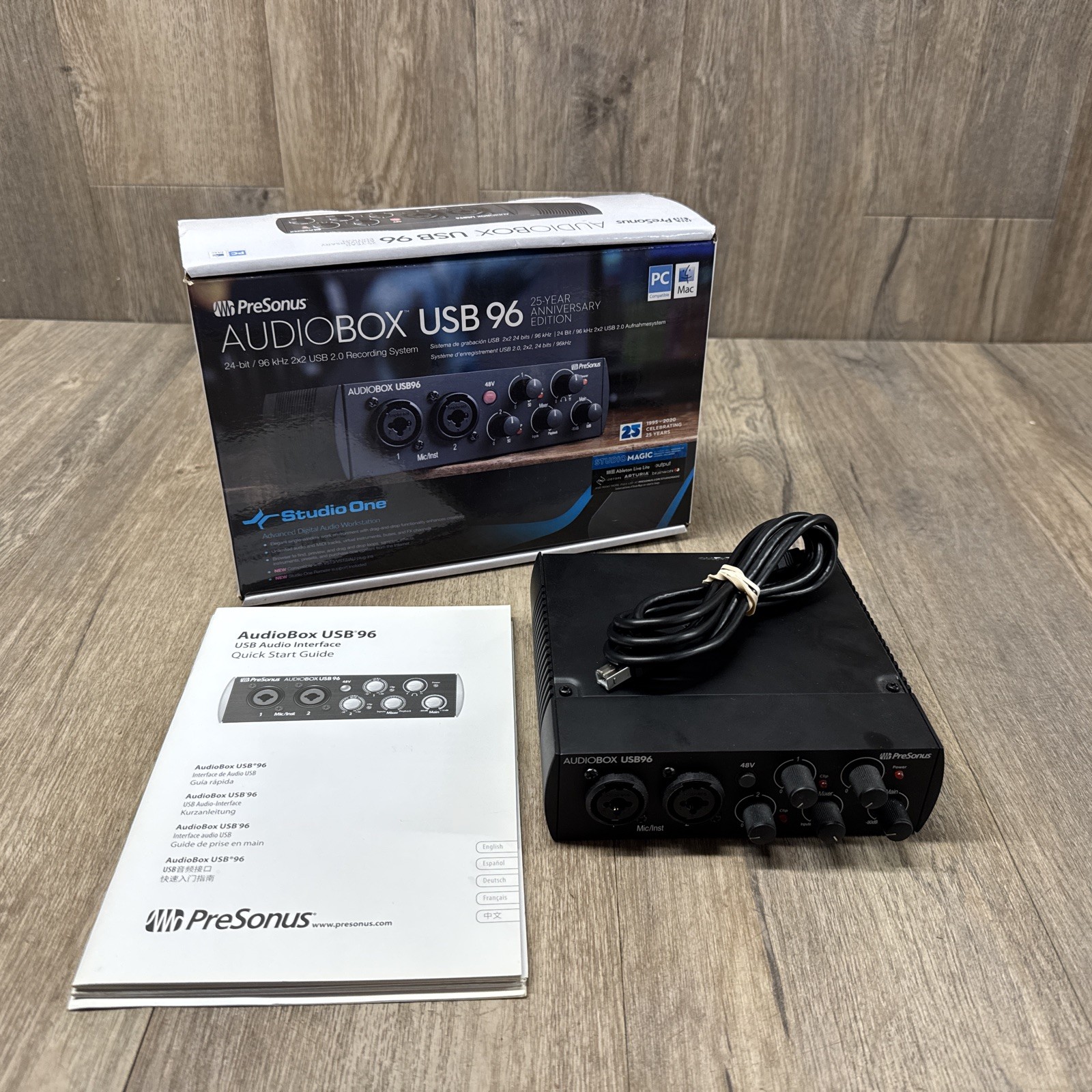PreSonus AUDIOBOX USB96 USB 96 Audio Interface