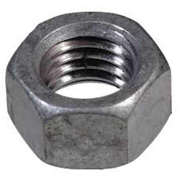 1/2-13 Hot Dipped Galvanized Finish Hex Nut (50)