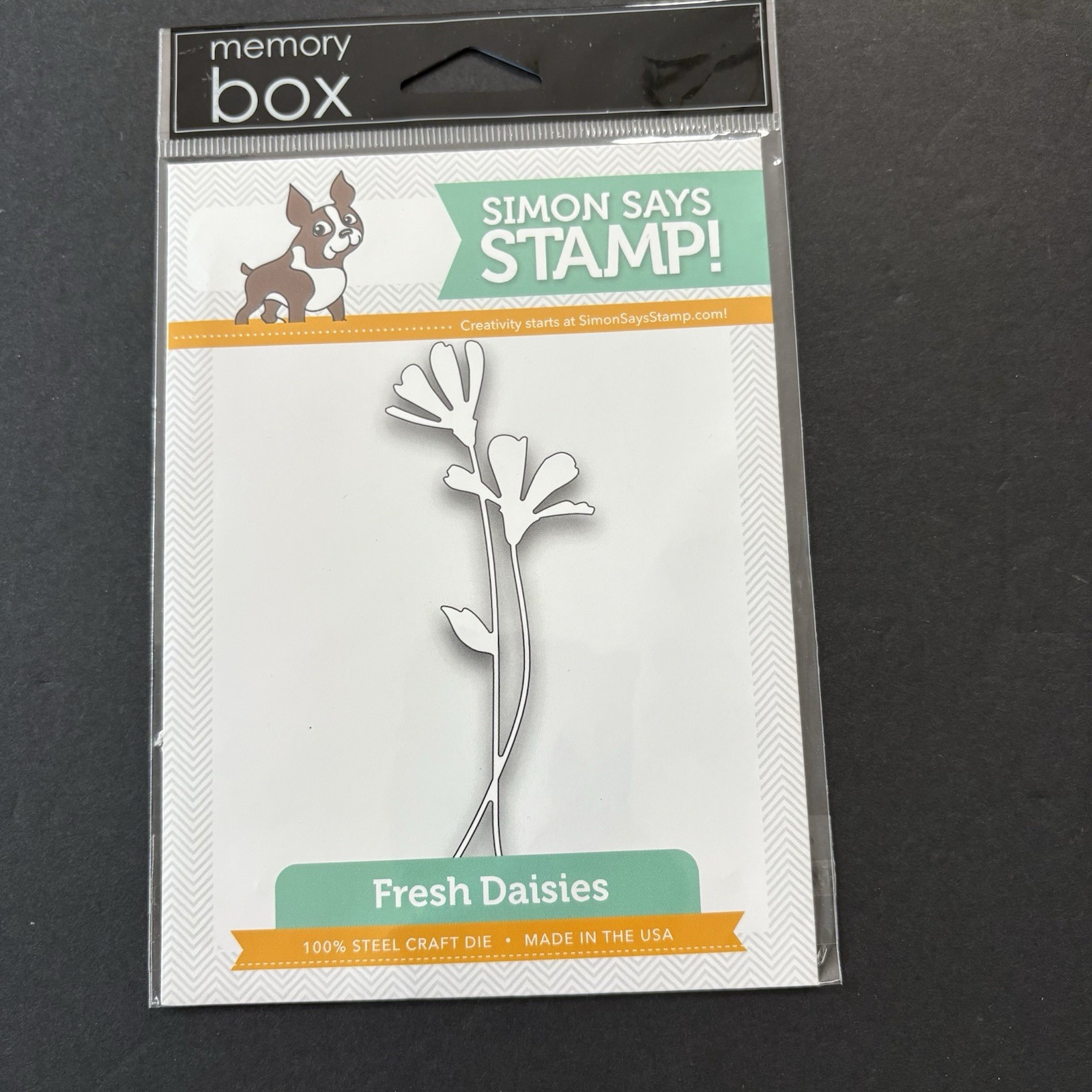 Simon Says Stamp Fresh Daisies Flower New Metal Cutting Die LOT Thin S105
