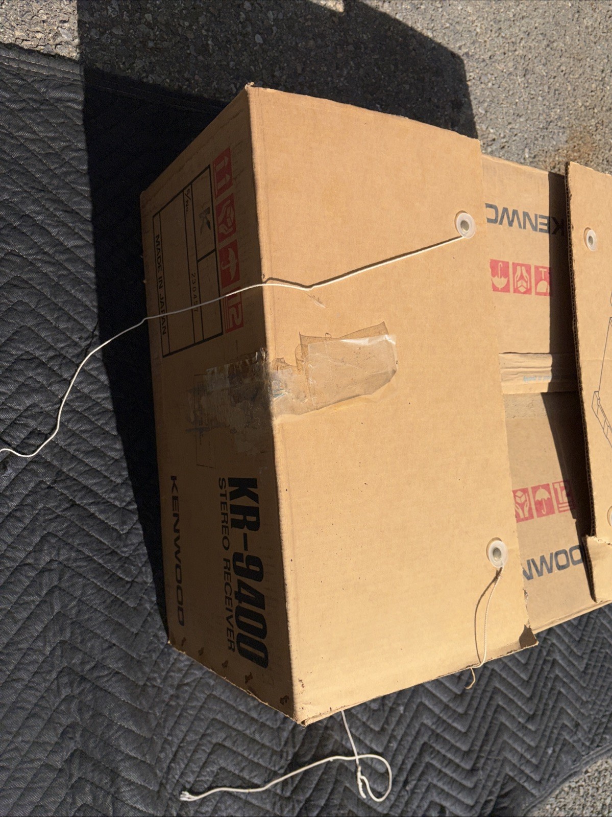 Kenwood KR-9400 Original Factory Box