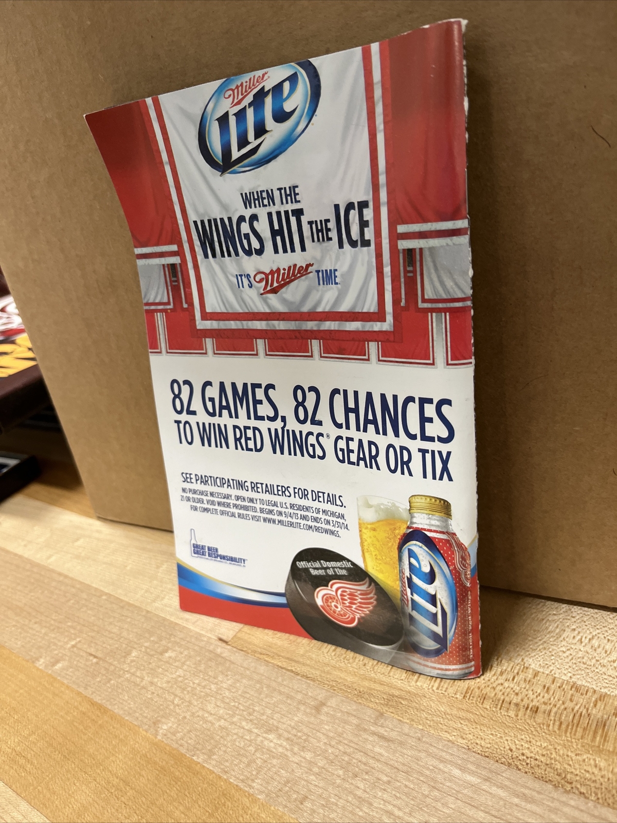 Detroit Red Wings Today Program 11/19/2013 VS Nashville