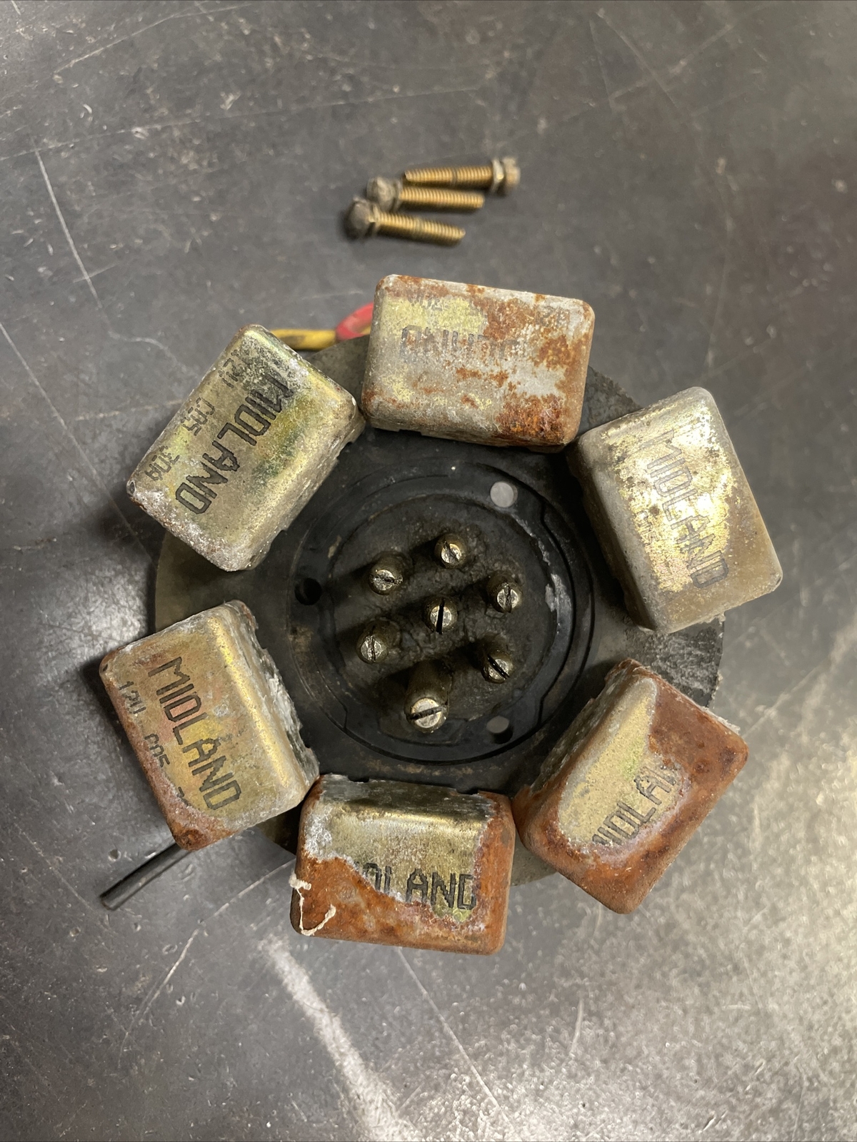 Midland 7 Pin Flush Mount Semi Trailer Socket Midland Breakers Freuhauf