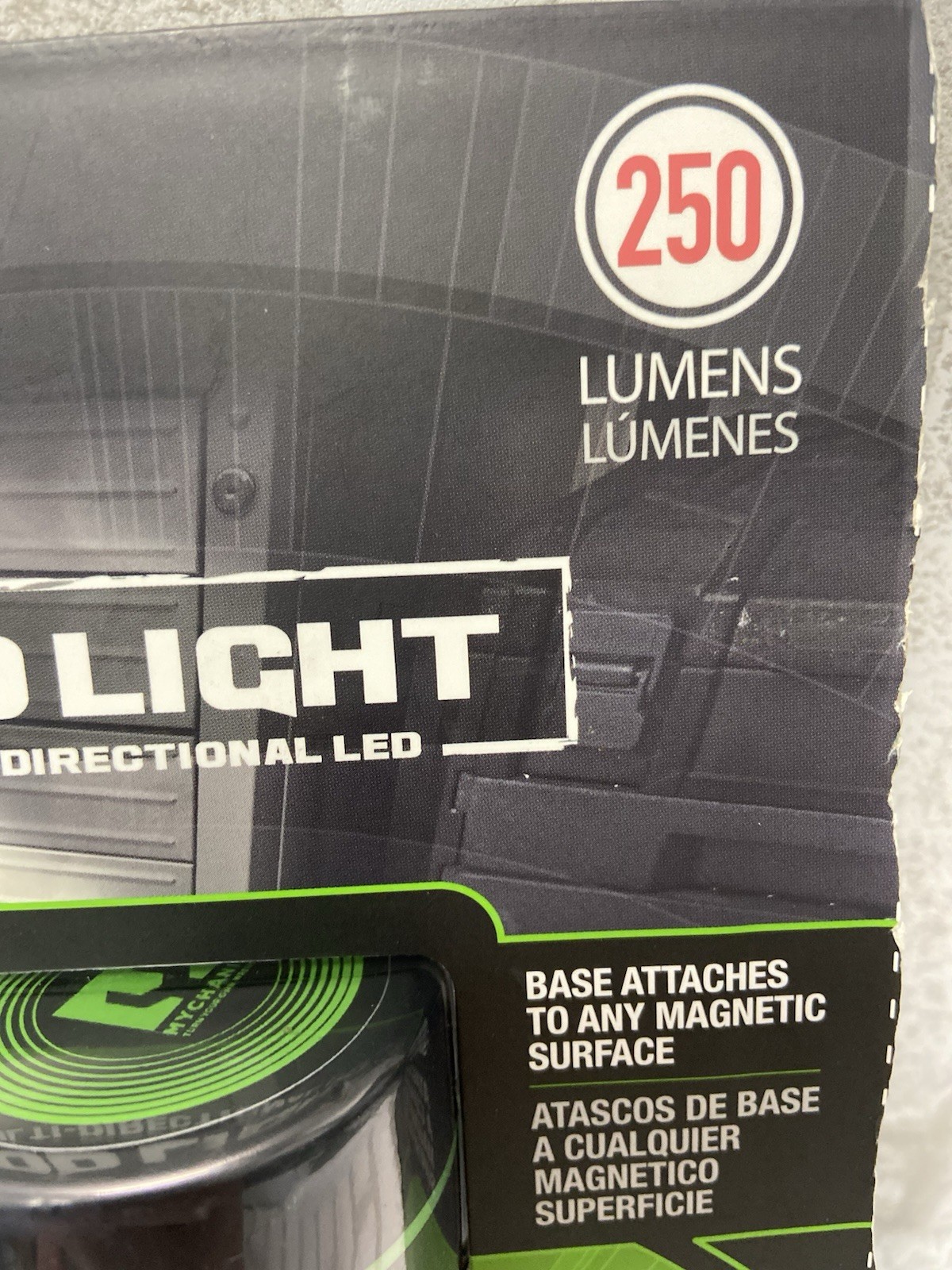 1 Pk LED Magnetic Pod Flashlights | Utility Compact Multi-Directional 250 Lumen