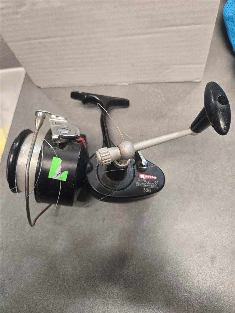 = Vintage Garcia Mitchell 386 Fishing Reel Collectible