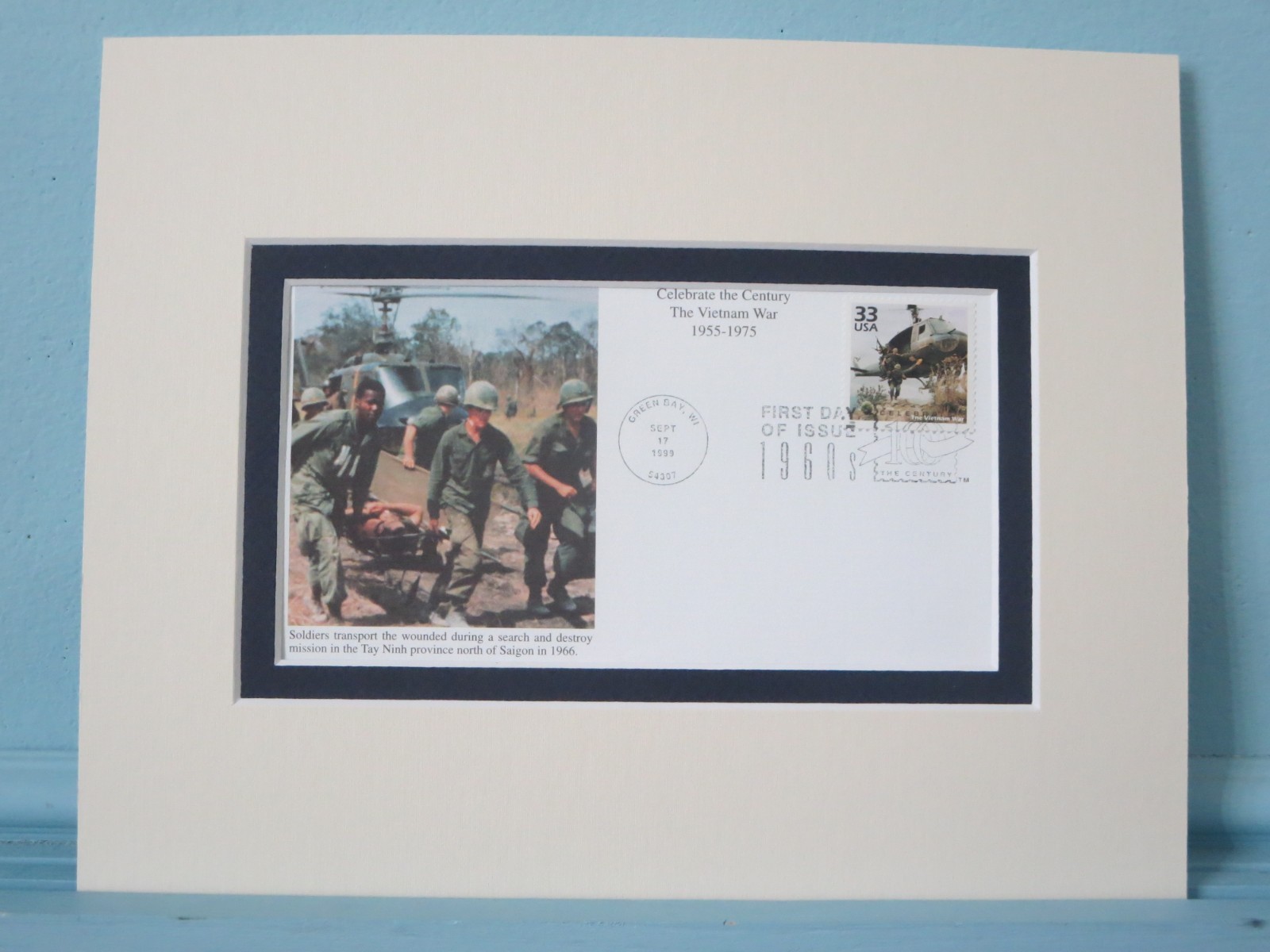 Honoring Vietnam War Veterans & First Day Cover of the Vietnam War stamp