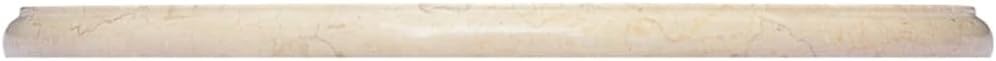 Marble Table Top - Round Cream Colored Replacement for Dining and Coffee Tables,
