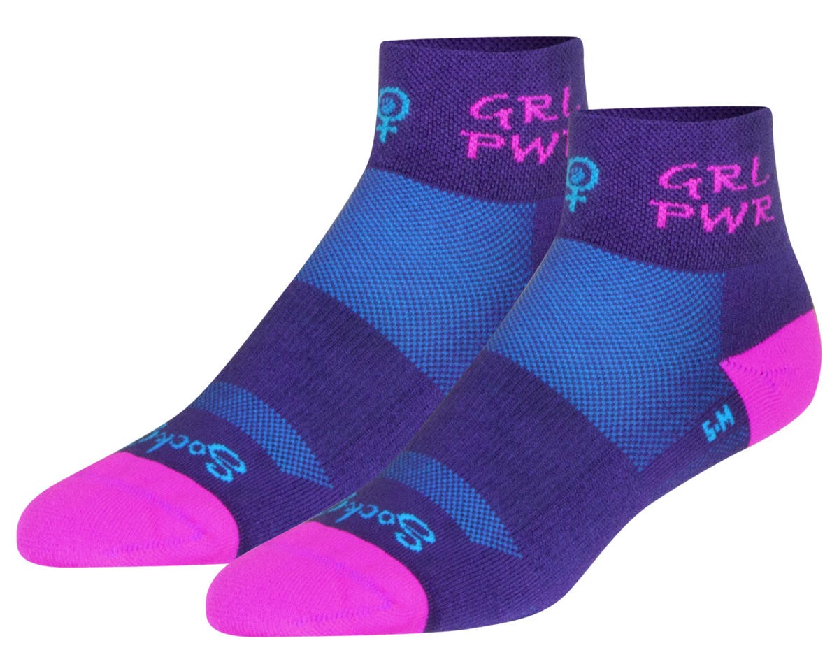 Sockguy Women's 3" Socks (Girl Power)