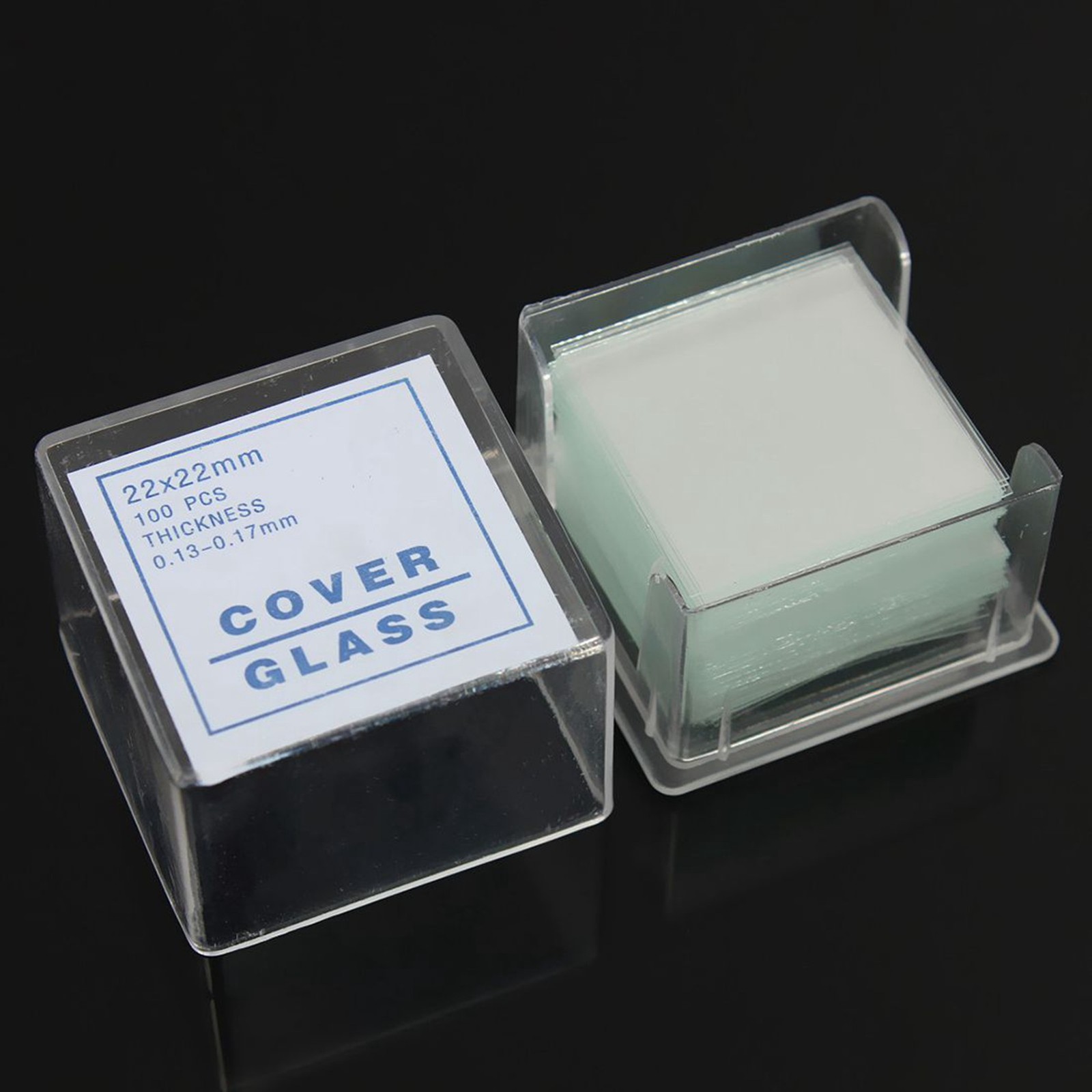 200pcs Transparent Slides Coverslips Coverslides 22x22mm For Microscope K7K2