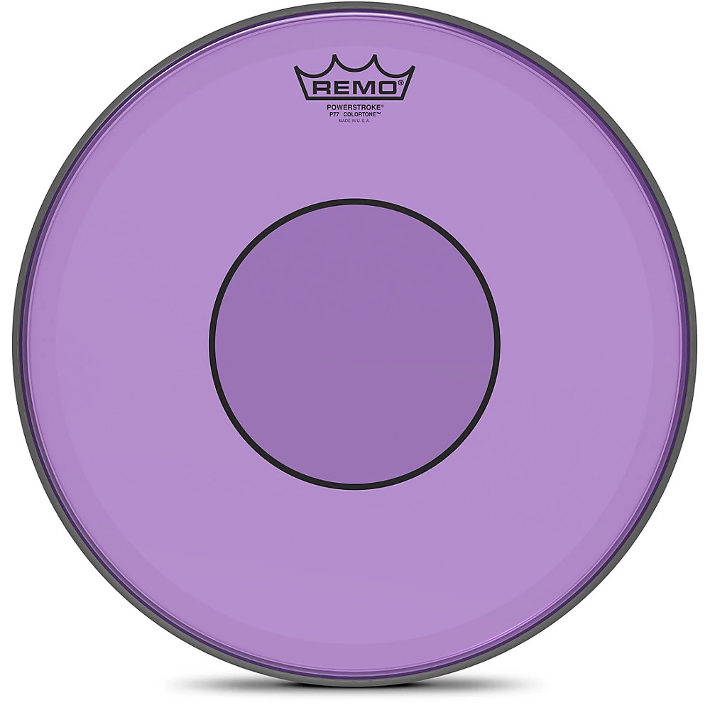 Remo Powerstroke 77 Colortone Purple Drum Head 14 in.