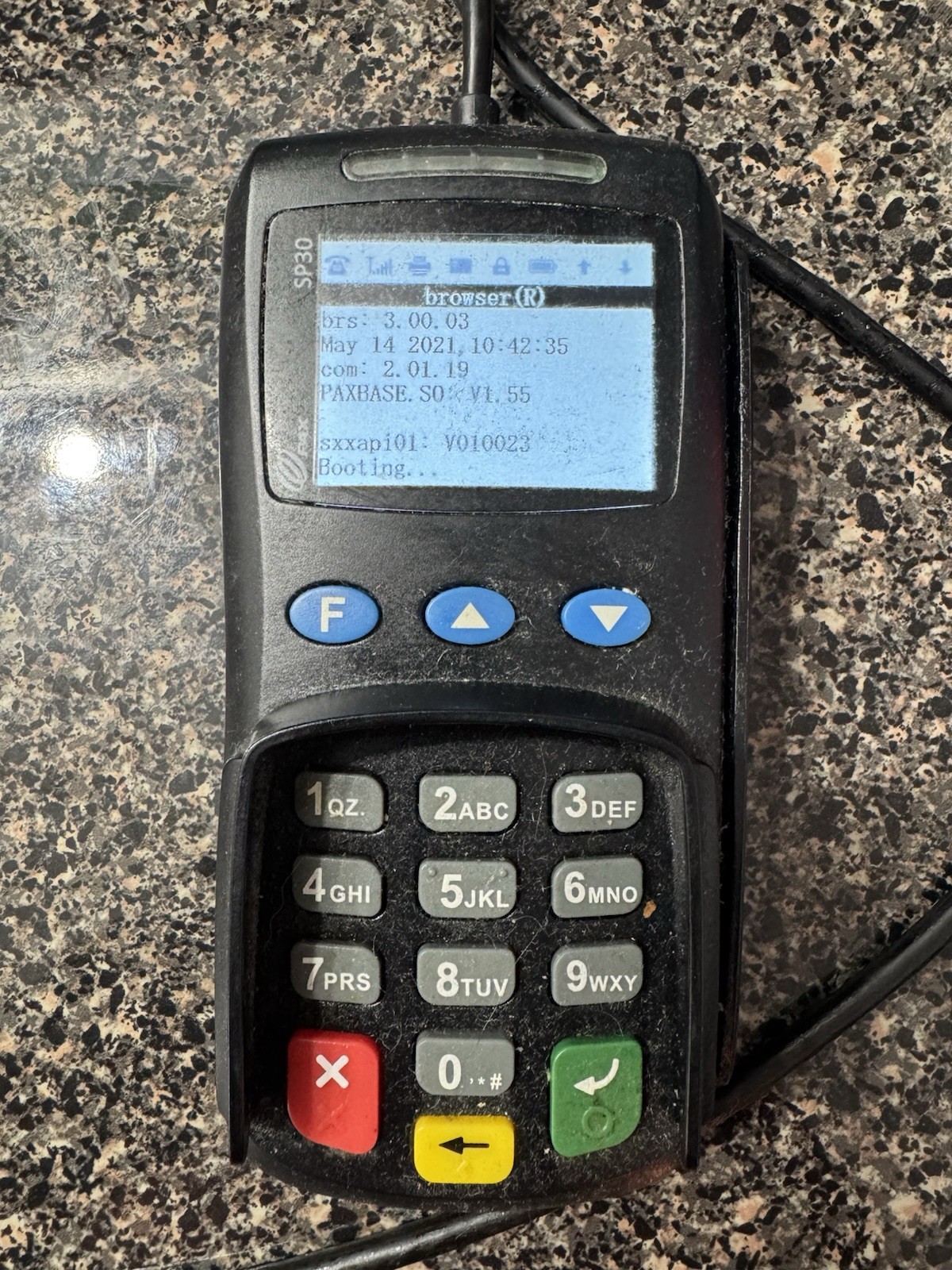 SpotOn APEXA GW POS Touchscreen System W/ PAX SP30 Card Reader