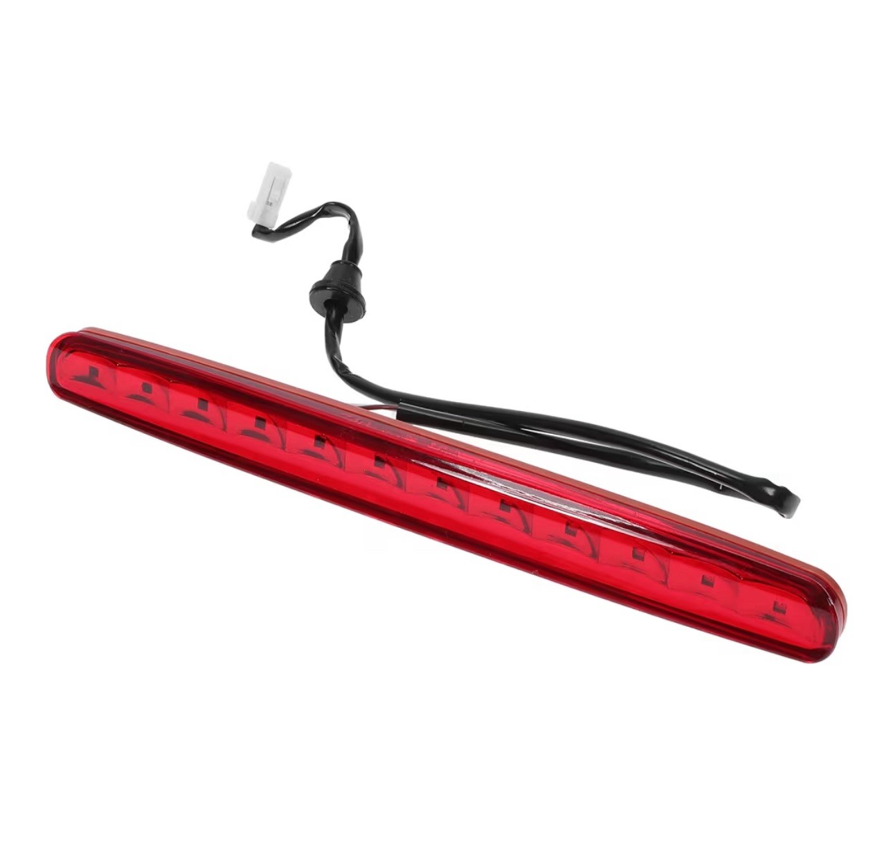 Center High Mount Stop Light Compatible with FIAT 500 CONVERTIBLE 2009 Red