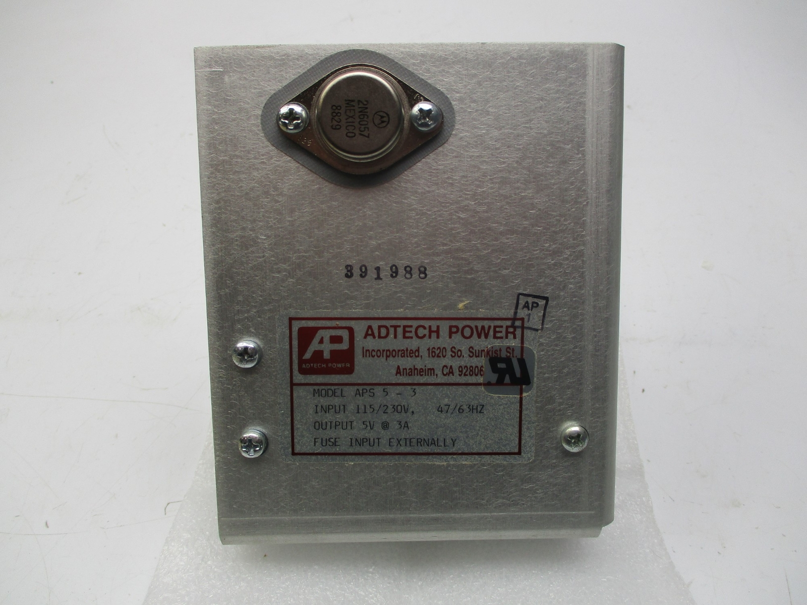 ADTECH POWER APS 5-3 POWER SUPPLY NSNP