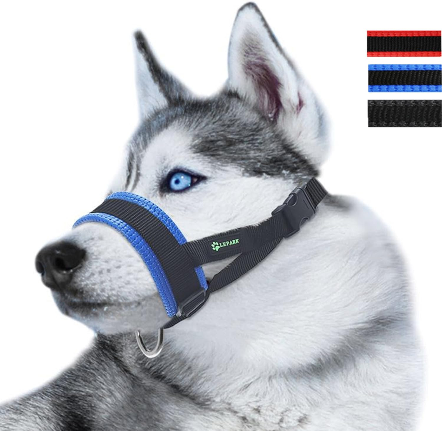 Bozal de nailon para perros pequeños medianos y grandes que evitan morder