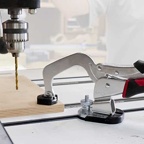 4023 Track Master – Universal T-Track Clamping System. Fits any T-Track.